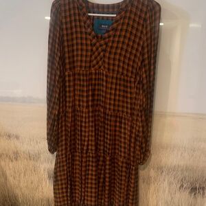 Maeve XSmall plaid dress